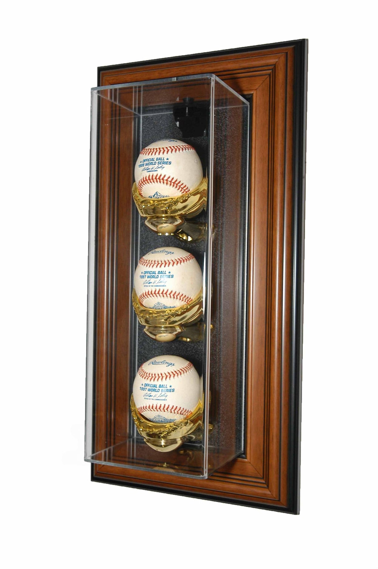 Acrylic Baseball Display Case Mirror Back
