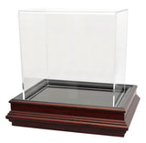Mini Premium Helmet Case with Wood Base