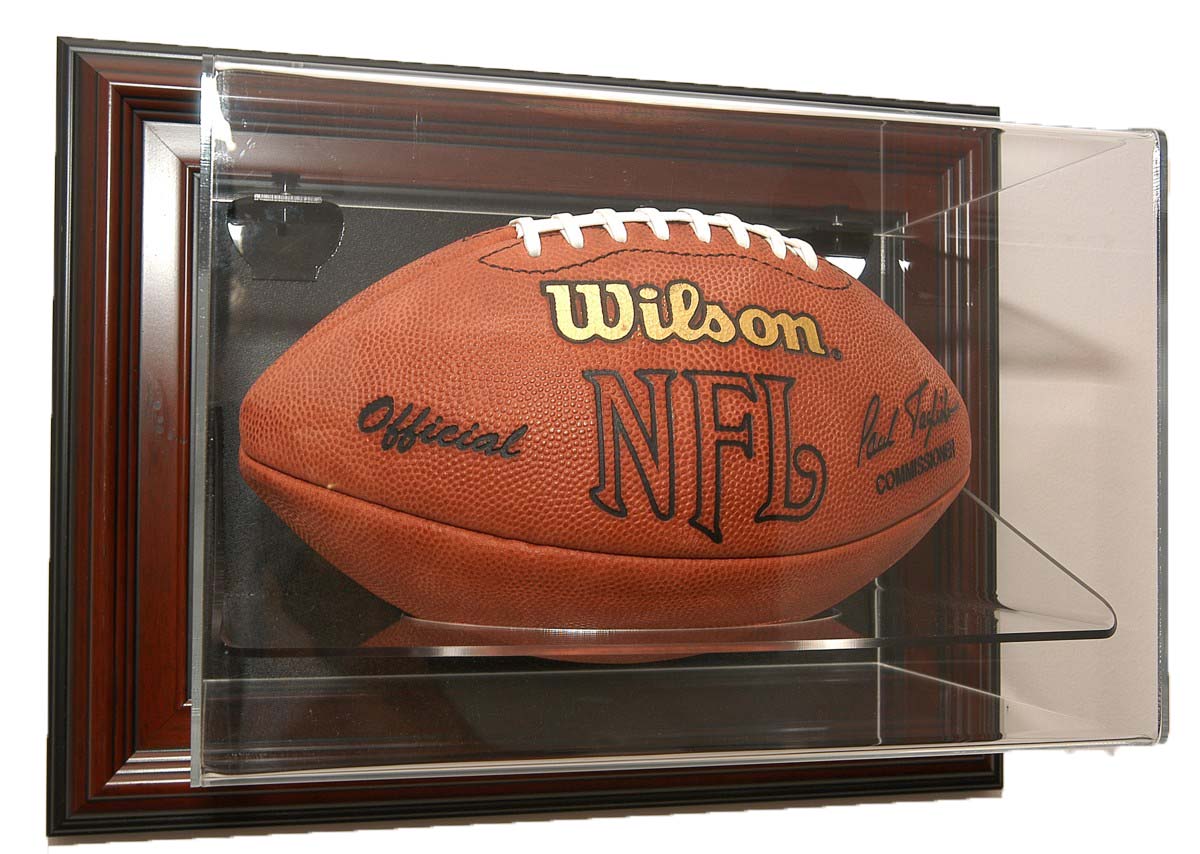 CASE-UP Premium Football Display Case for Wall