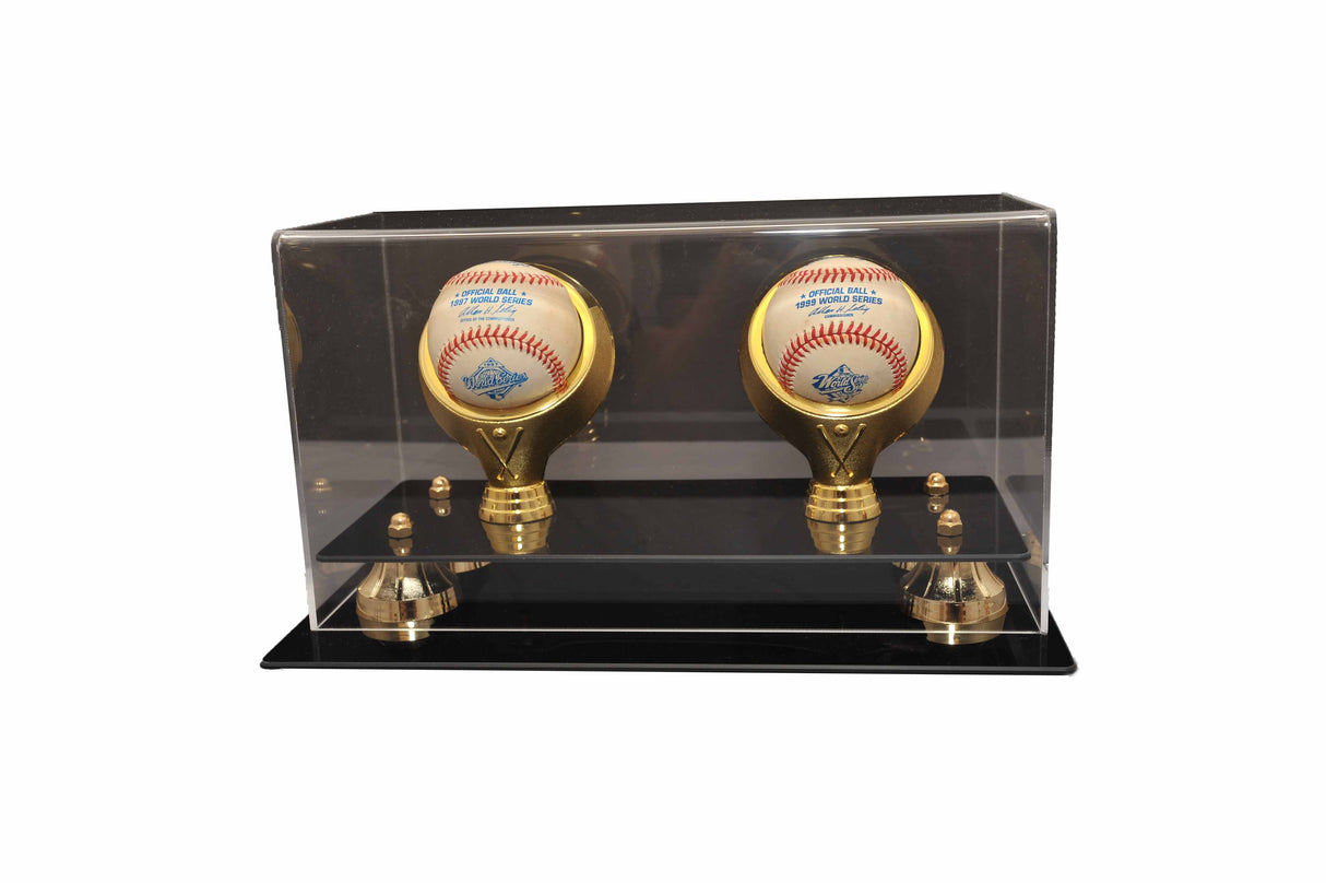 Acrylic Baseball Display Case Duo